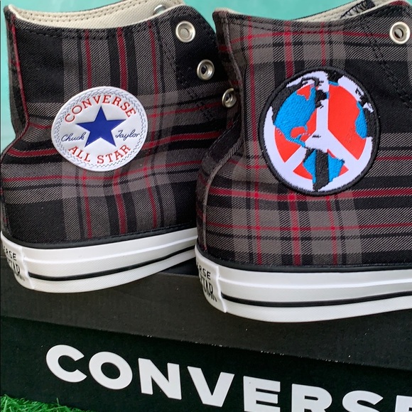 CONVERSE CTAS HI BROWN/WHITE/BLACK MEN’S - Picture 11 of 16